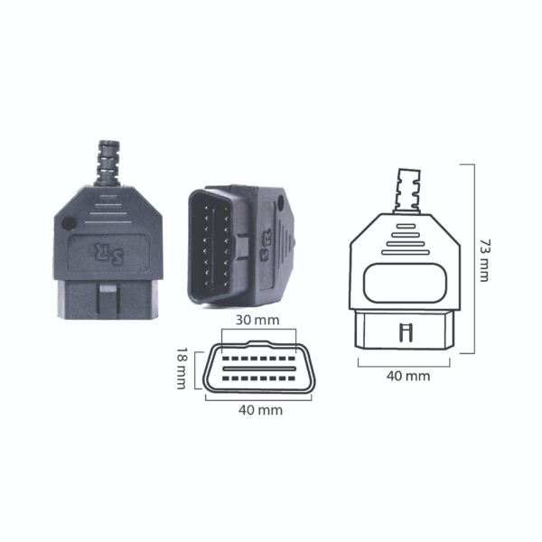 An Introduction to ShreeRang Electronics’ OBD II Male Connectors